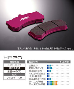 JURAN RACING(ジュラン) サーキット用ブレーキパッド HP20