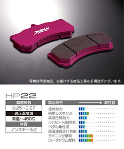 JURAN RACING(ジュラン) サーキット用ブレーキパッド HP22