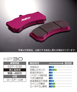 JURAN RACING(ジュラン) サーキット用ブレーキパッド HP30