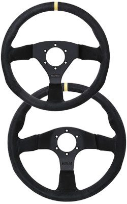 JURAN RACING(ジュラン) レースプロ ステアリング レーシング(RacePRO Steering Racing) フラットタイプ・スエード&ディンプル
