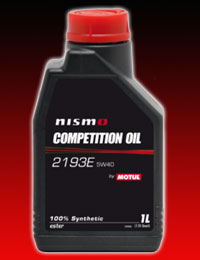 MOTUL NISMO COMPETITION OIL(モチュール ニスモ コンペティション)オイルシリーズ