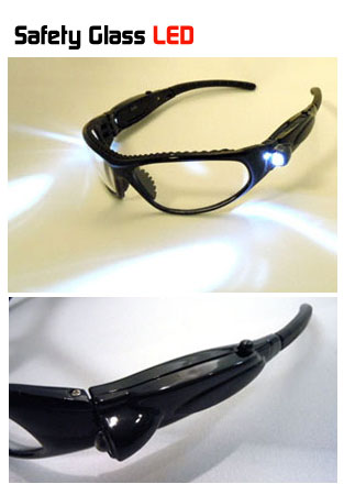 5Zigen safetyglass セーフティグラス(保護用メガネ) LEDモデル