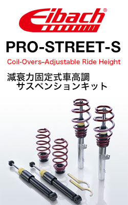 アイバッハ (Eibach) 車高調ショックアブソーバー(ShockAbsorbser) プロストリートS(PRO-STREET-S)
