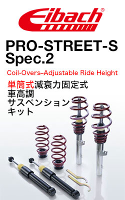 アイバッハ (Eibach) 車高調ショックアブソーバー(ShockAbsorbser) プロストリートS(PRO-STREET-S)