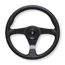 ナルディ ステアリング(NARDI Steering) ガラ3(GARA3) SPORTS TYPEB パンチングレザー/レッドステッチ