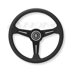 ナルディ ステアリング(NARDI Steering) クラシック(Classic)パンチングレザー ブラックレザー/ブラックスポーク