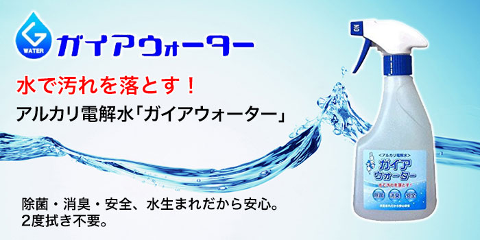 アルカリ電解水 ガイアガイアウォーター(GAEA WATER)