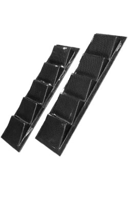 CTA 汎用ダクト5連 左右セット FRP(黒ゲル)