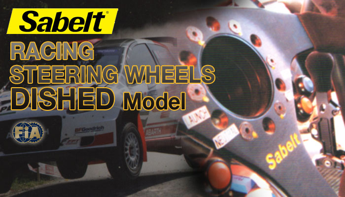 サベルト(Sabelt) ステアリング ディッシュ/セミディッシュ モデル(STEERING DISHED MODEL)