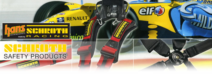 シュロス(SCHROTH) レーシングシートベルト・レーシングハンス(HANS)